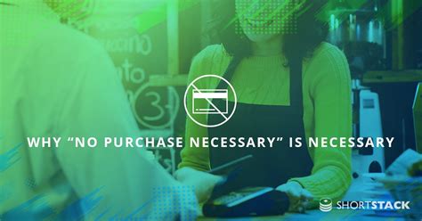 no purchase necessary|Understanding No Purchase Necessary Laws for .